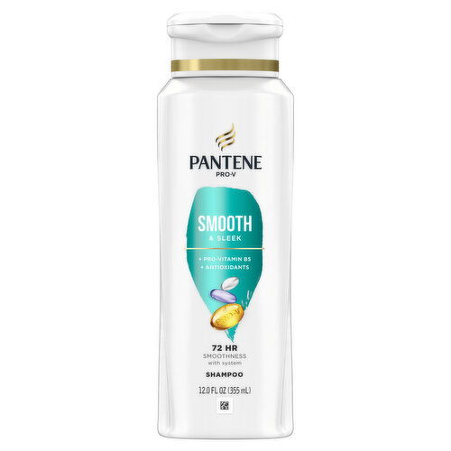 Pantene Pantene Smooth & Sleek 72 HR Smoothness Shampoo