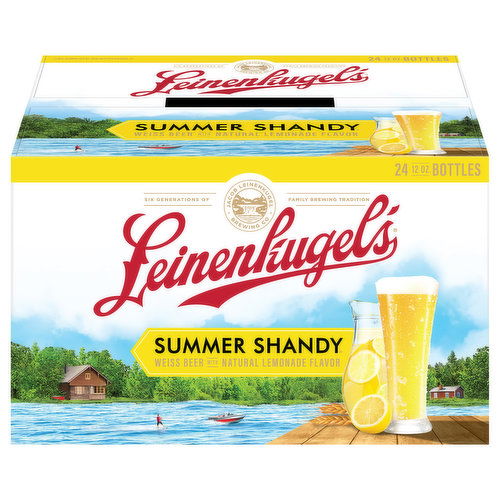 Leinenkugel's Beer, Summer Shandy, 24 Pack