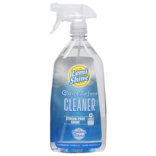 Lemi Shine Cleaner, Glass + Surface