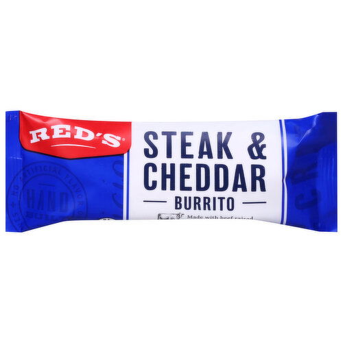 Red's Burrito, Steak & Cheddar