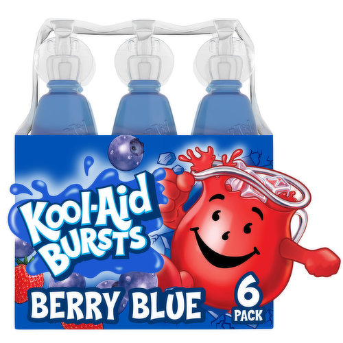 Kool-Aid Bursts Berry Blue Artificially Flavored Soft Drink