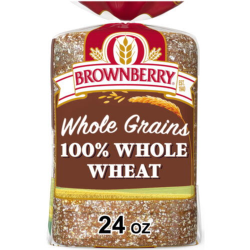 Brownberry Whole Wheat Bread, 24 oz