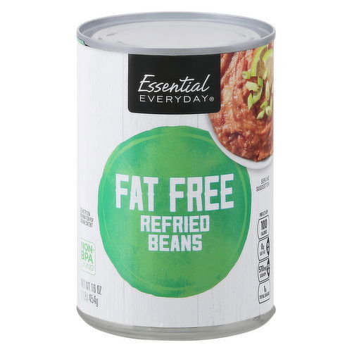 Essential Everyday Refried Beans, Fat Free