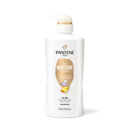 Pantene Pantene Pantene Daily Moisture Renewal 72 HR Lush Moisture Shampoo