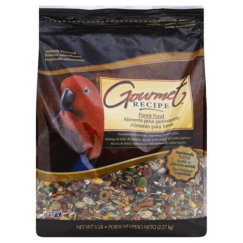 Gourmet Recipe Parrot Food