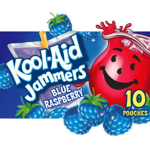 Kool-Aid Jammers Blue Raspberry Artificially Flavored Soft Drink