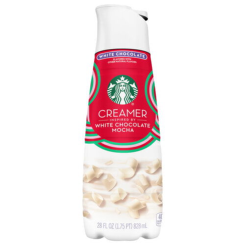 Starbucks Coffee Creamer, White Chocolate Mocha