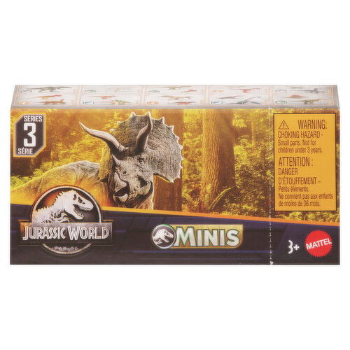 Mattel Dinosaurs, Jurassic World, Minis, 3+