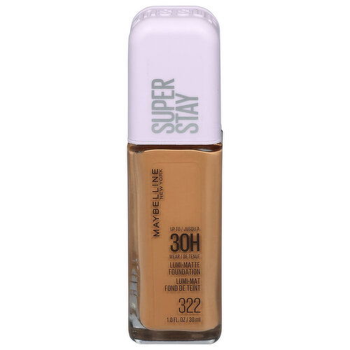 Maybelline Super Stay Foundation, Lumi-Matte, 322