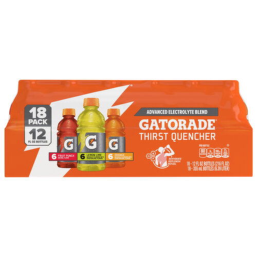 Gatorade Lemon Lime/Fruit Punch/Orange Thirst Quencher