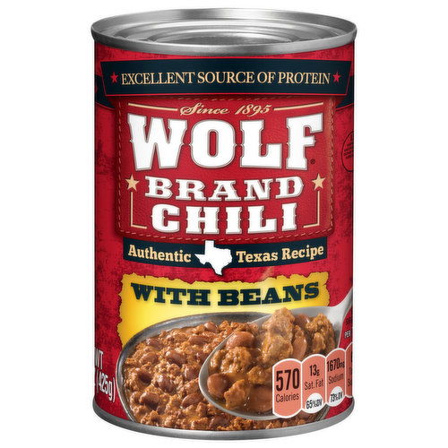 Wolf Brand Chili With Beans