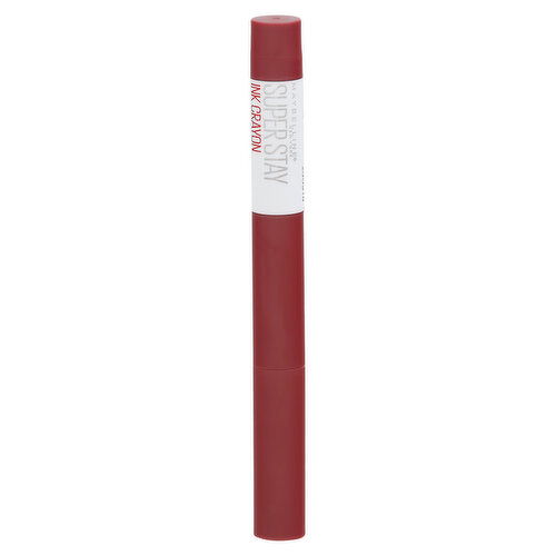 Maybelline Super Stay Lip Crayon, Be Bold Be You 120, Ink Crayon