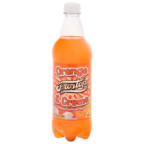 Frostop Soda, Orange & Creme