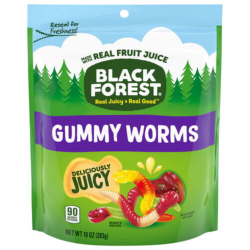 Black Forest Gummy Worms