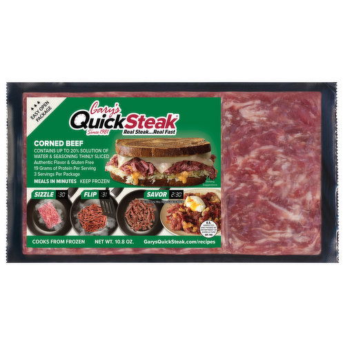 Gary's Quick Steak Corned Beef