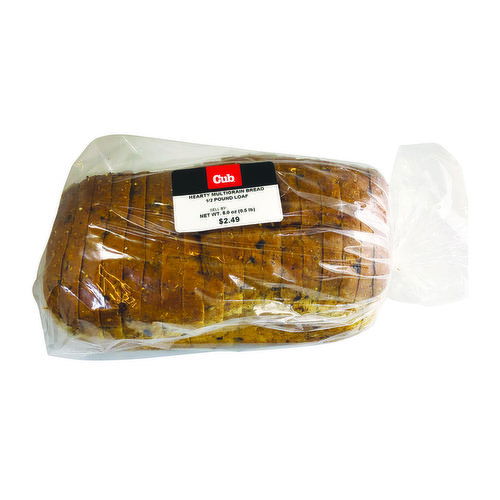 Cub Bakery Hearty Multigrain Bread, 1/2 Pound Loaf