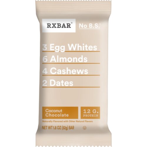 Rxbar Protein Bar, Coconut Chocolate