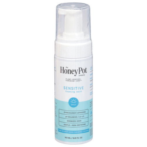 The Honey Pot Company Foaming Wash, Sensitive