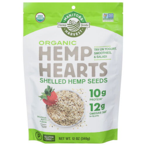 Manitoba Harvest Hemp Hearts, Organic