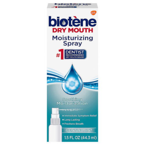 Biotene Dry Mouth Gentle Mint Moisturizing Spray