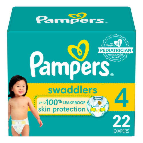 Pampers Swaddlers Swaddlers Diaper Size 4