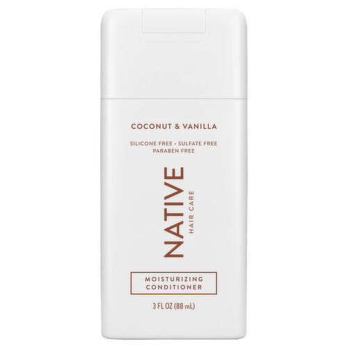 Native Conditioner, Moisturizing, Coconut & Vanilla