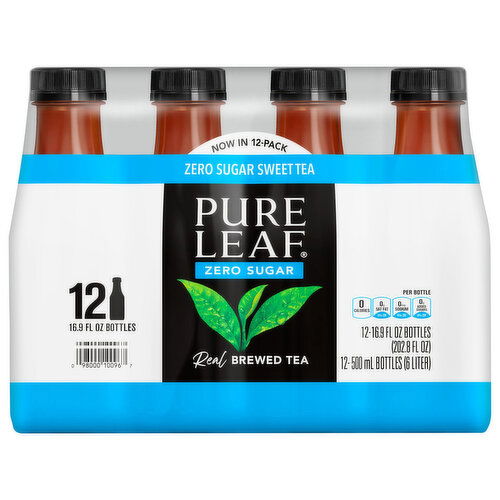 Pure Leaf Brewed Tea, Sweet, Real, Zero Sugar