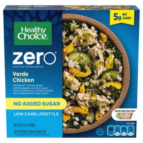 Healthy Choice Verde Chicken, Zero