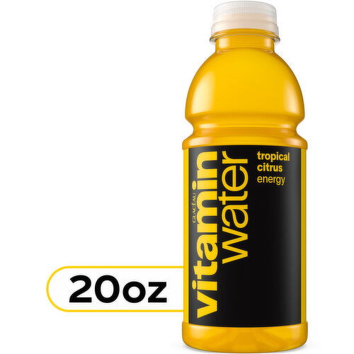 vitaminwater vitaminwater energy Energy Tropical Citrus Nutrient Enhanced Flavored Water Beverage