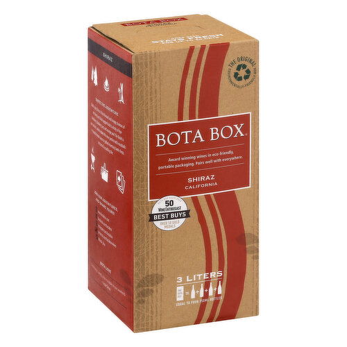 Bota Box Shiraz, California