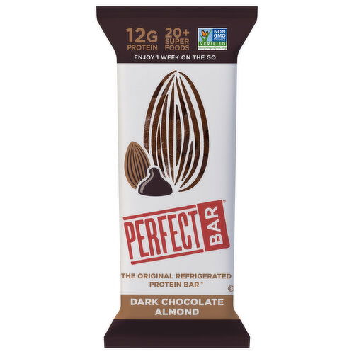 Perfect Bar Protein Bar, Dark Chocolate Almond