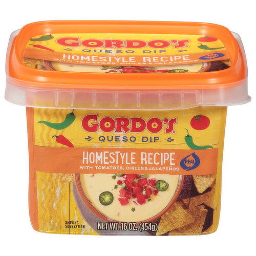 Gordo's Queso Dip, Homestyle Recipe