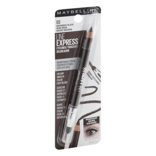 Maybelline Line Express Eyeliner, Brownish Black 03