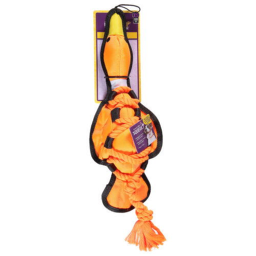 Multipet Tuff enuff Dog Toy, Cross-Ropes Duck