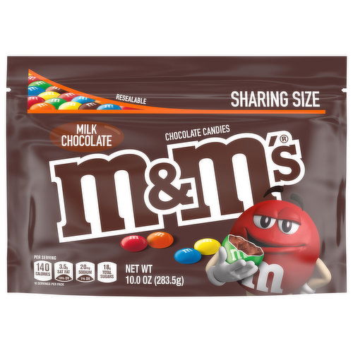 M&M's Chocolate Candies, Milk Chocolate, Sharing Size