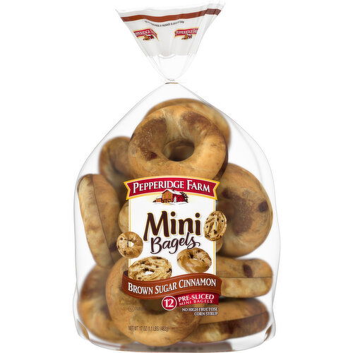 Pepperidge Farm® Farmhouse Mini Brown Sugar Cinnamon Bagels