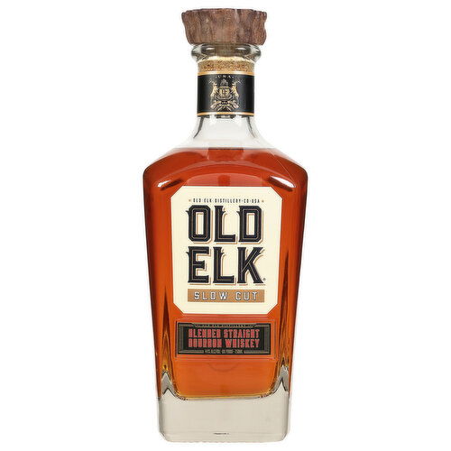 Old Elk Whikey, Bourbon, Straight, Blended, Slow Cut