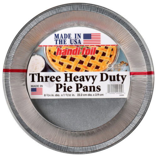 Handi-Foil Pie Pans, Heavy Duty