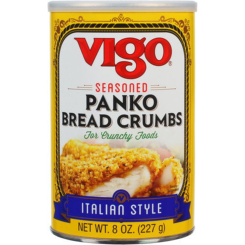 Vigo Bread Crumbs, Panko, Seasoned Italian Style