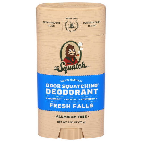 Dr. Squatch Deodorant, Fresh Falls