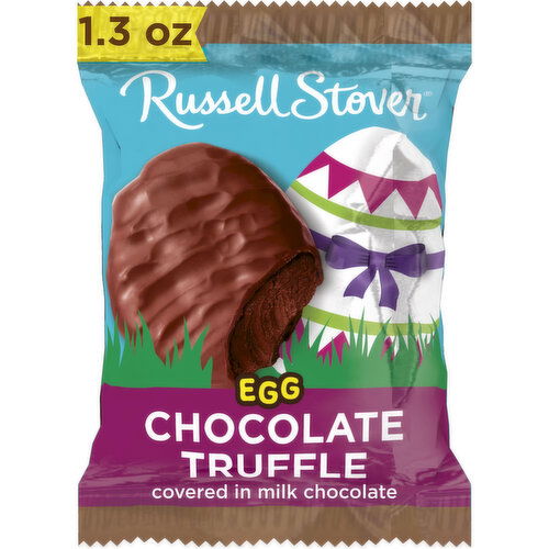 Russell Stover Easter Caramel Milk Chocolate Easter Egg