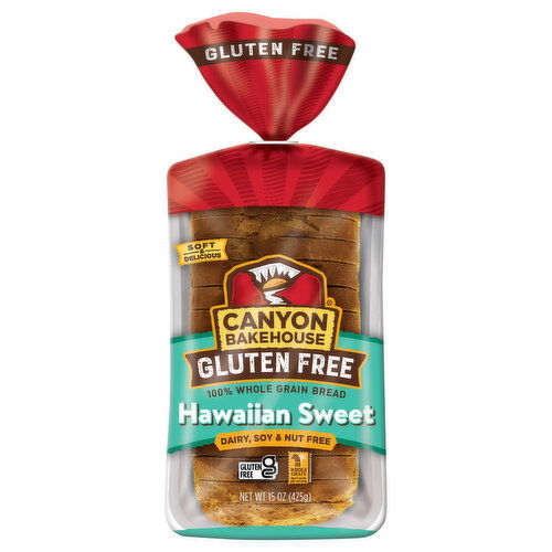 Canyon Bakehouse Bread, Gluten Free, Hawaiian Sweet