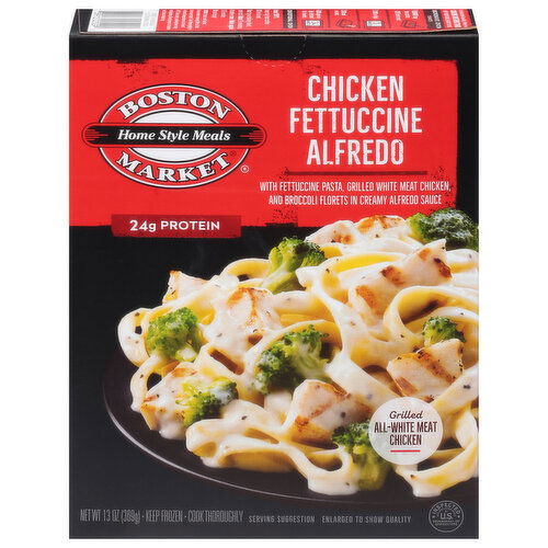 Boston Market Chicken Fettuccine Alfredo