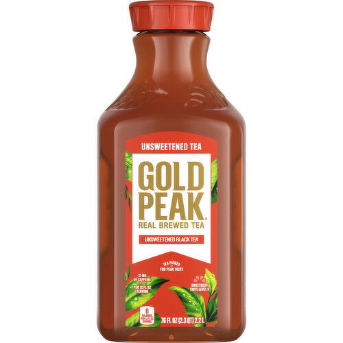 Gold Peak Real Unsweetened Black Brewed Tea