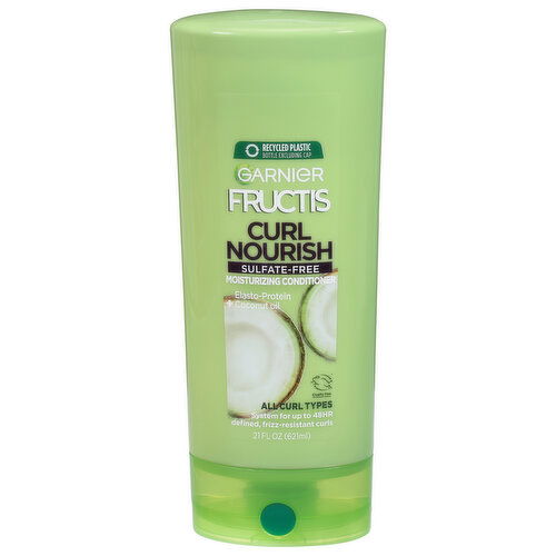 Fructis Conditioner, Sulfate-Free, Moisturizing, Curl Nourish