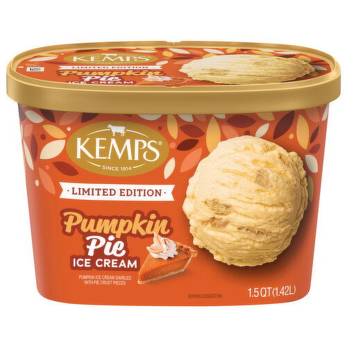 Kemps Pumpkin Pie Ice Cream