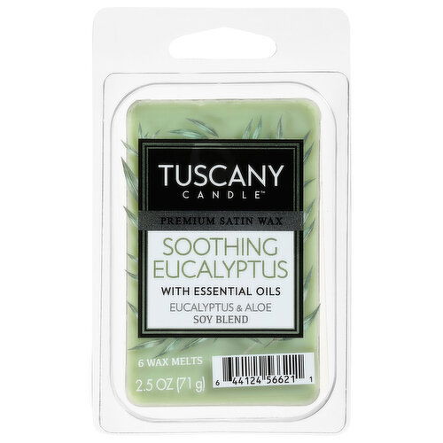 Tuscany Candle Wax Melts, Soothing Eucalyptus