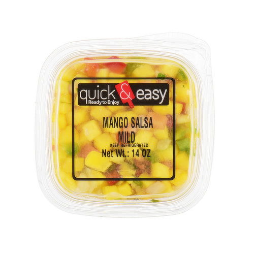 Quick and Easy Mango Salsa Mild