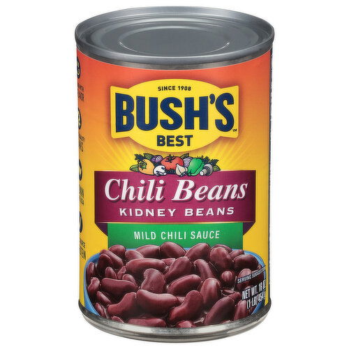 Bush's Best Chili Beans, Mild Chili Sauce