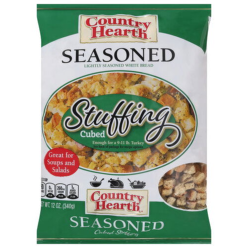 Country Hearth Stuffing, Seasoned, Cubed